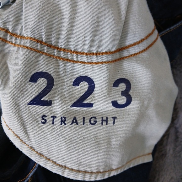 Lucky Brand 223 Straight Leg Jeans Women's Size 29 Dark Wash Denim Pants - Picture 6 of 15